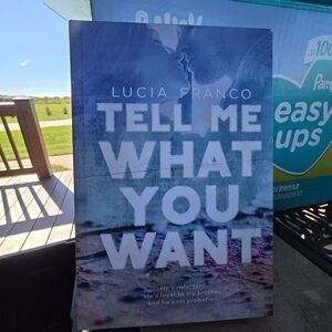 Tell Me What You Want Book by Lucia Franco